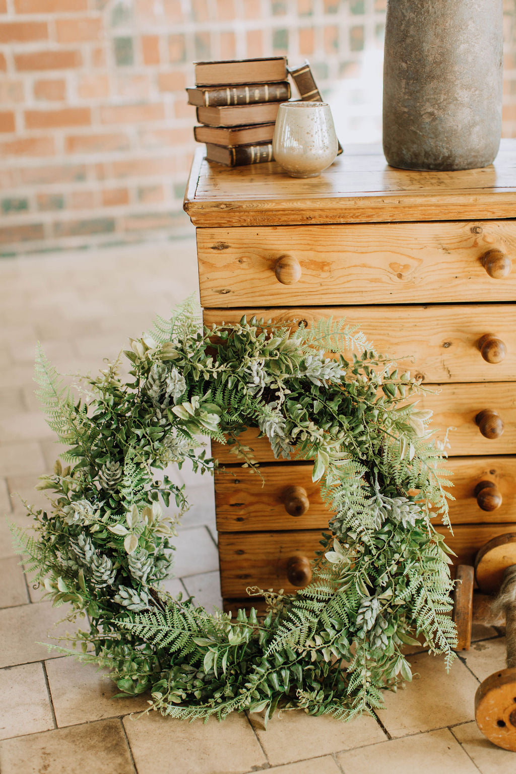 Foraged Wreath | Rustic Foliage Wreath